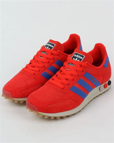 adidas la trainer red blue|adidas originals la trainer og.